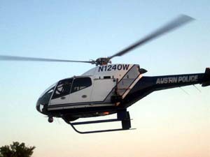 Austin Police Department alreadt operates two helicopter.