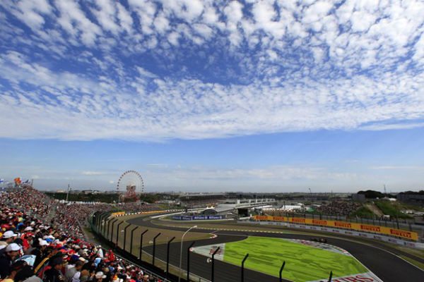 The Suzuka International Racing Course can be distinguised by a large ferris wheel.