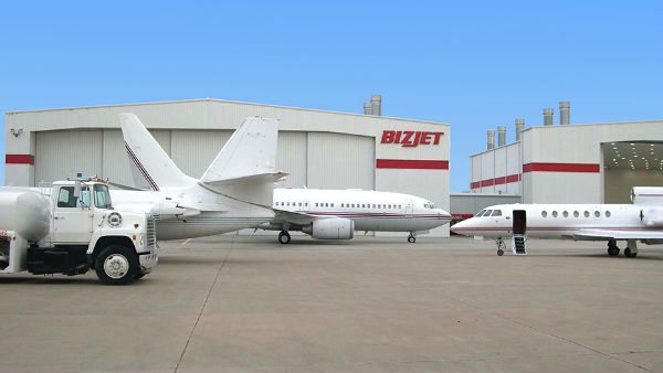 BizJet International hangars and apron