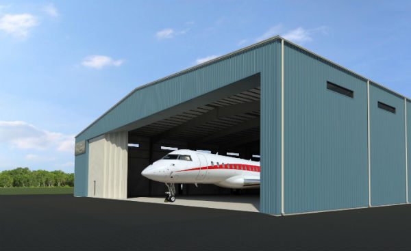 Flying Colours hangar expansion plan at Peterborough, Ontario.