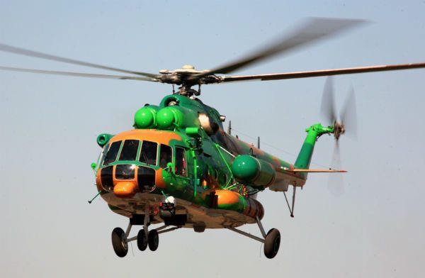 Russian Helicopters Mi-171E flying