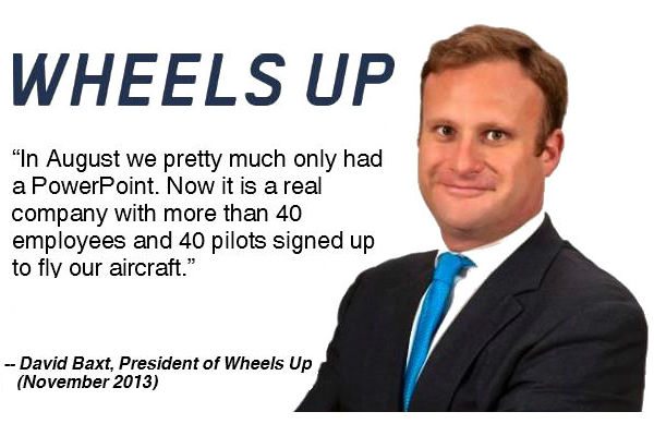 David Baxt, president of Wheels Up
