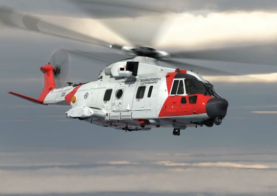 Royal Norwegian Air Force AgustaWestland AW101 SAR helicopter