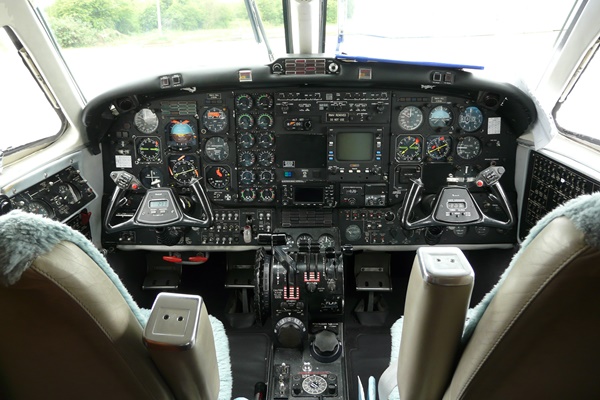 King Air Cockpit (Alud Davies)